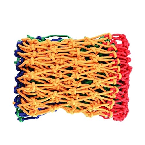Red Decorativa Red de Seguridad para niños - Red Protectora al Aire Libre Cuerda de Nylon de Color Malla Protección Juguetes Mascotas Barandas Interiores Escaleras Balcón Decoración Malla (T