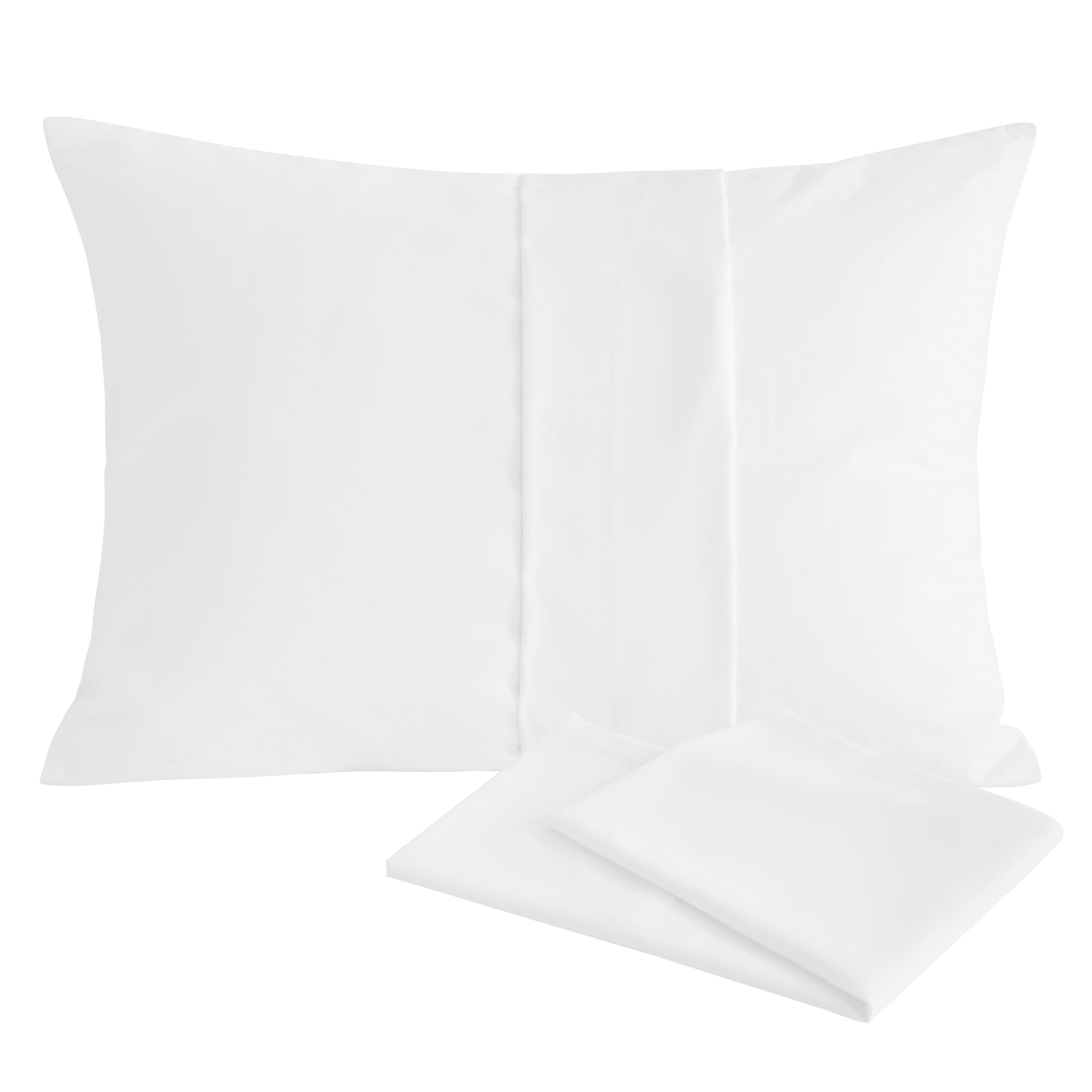 Microfiber Toddler Pillowcases with Envelope Closure, 2 Pack 100% Brushed Microfiber Super Soft Travel Kids Nursery Pillow Cases, 14"x20" Fits Pillows
