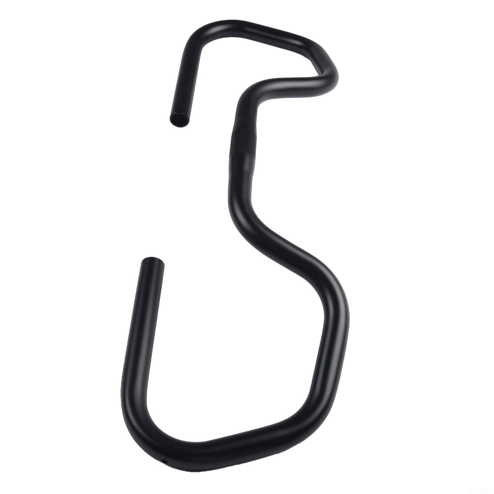 Guidon en aluminium durable pour vélo de randonnée 25 4 mm 580 mm, noir (25,4 mm)