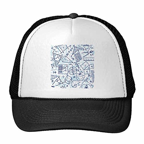 Gorra de malla transpirable azul para niños con visera protectora y broche ajustable trasero