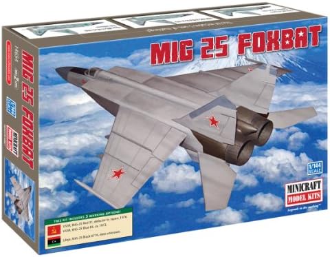 Minicraft MIG-25 Foxbat 1/144 Scale with 3 Marking Options