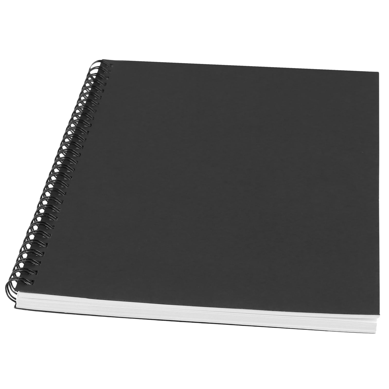 TAICHEUT 10 quaderni a spirale B5, con copertina in carta nera, taccuino in carta spessa per prendere appunti in ufficio aziendale
