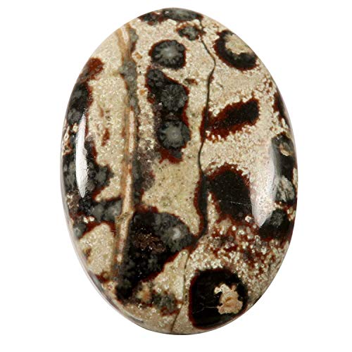 Jaspe peau de vipère cabochon pour sublimer vos bijoux bohèmes faits main