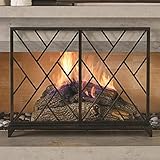 - Protection plate autoportante - S'adapte au ras du foyer pour une couverture et une protection maximales.