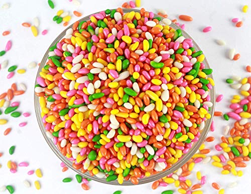 Image of CHATOKDE Colourful Sugar Coated SAUNF| Colorful Fennel Seed - 400 gms. Mouth Freshener| Jar Pack|