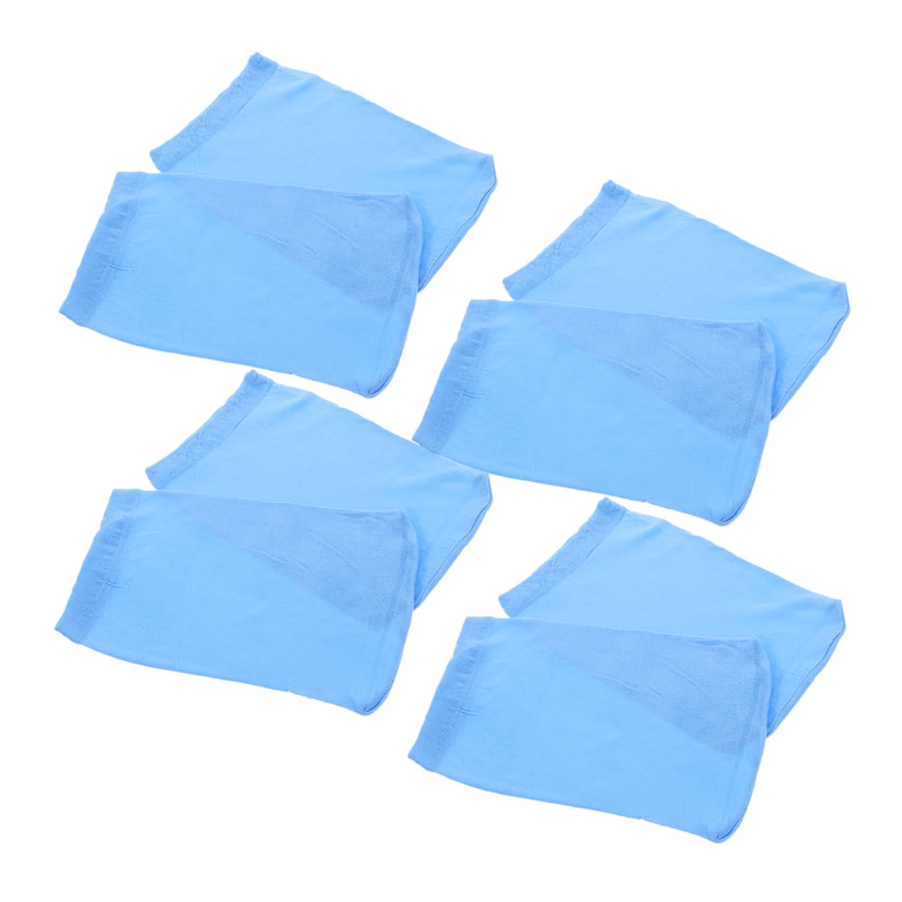 POPETPOP 3 Juegos Calcetín Cesta Skimmer Filtros De Esponja para Acuario Neto Frasco Cesta De Piscina Red Skimmer De Hojas De Piscina Escoba De Piscina Tanque Nylon Blue 25 Piezas * 3