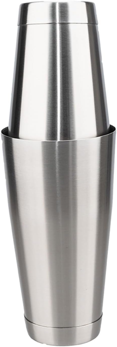 2-Piece Stainless Steel Cocktail Shaker Set – Mixer for Bartender Drinks and Bar Use