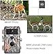 BlazeVideo 2tlg. Wildkamera 48MP 1296P HD Wildtierkamera mit Nachtsicht Bewegungsmelder, IP66 Wasserfest, Unsichtbare Nachtsicht bis zu 75ft/23m, 2,4 LCD Bildshirm
