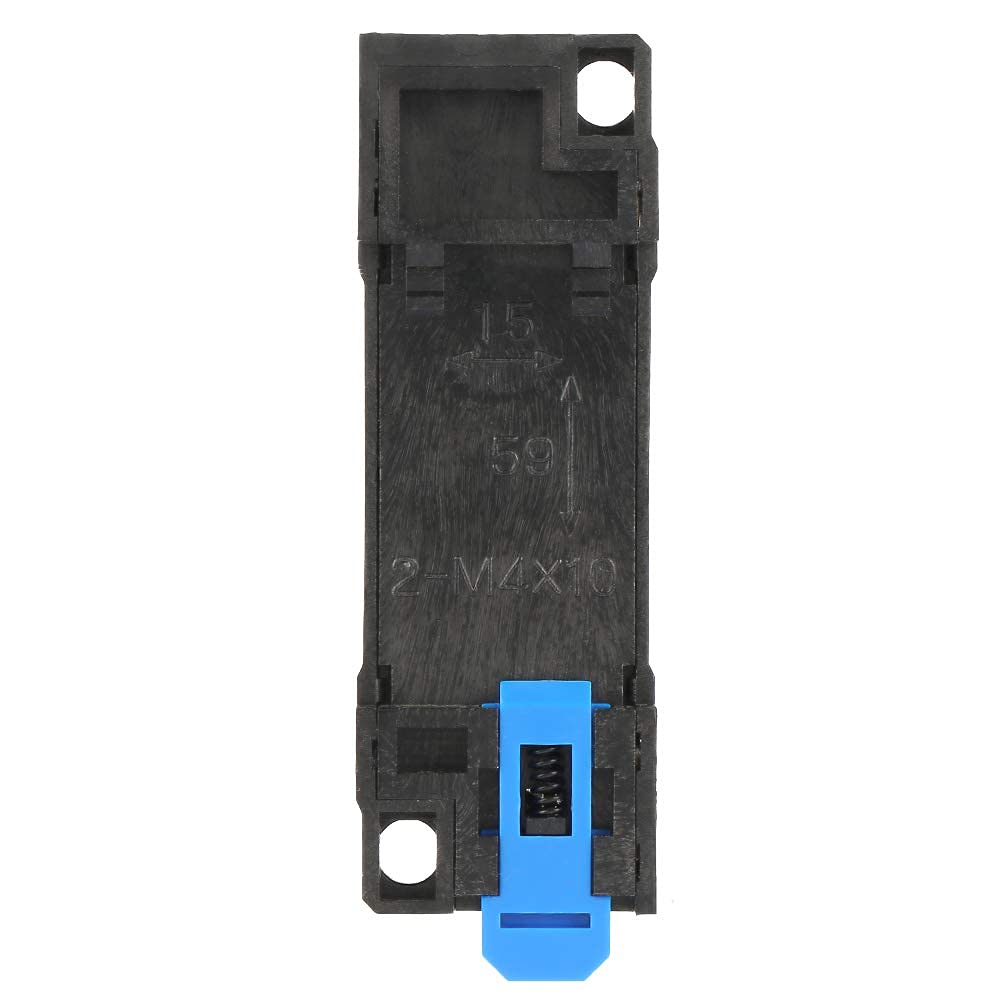 Zócalo de Base de Relé 8 Pines Zócalo de Base de Relé de Potencia para Relé de Tiempo JQX-13F LY2N-J HH62P