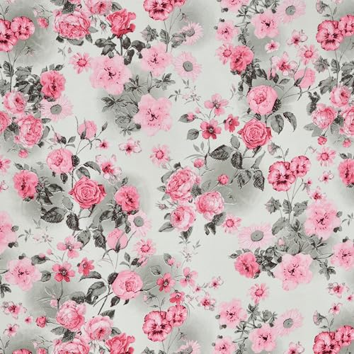 Image of Home Ecstasy Microfiber Wrinkle & Fade Resistant King Fitted Bedsheet with 2 Pillow Covers - (Size 72 x 78 inches, 140 GSM, Colour - Pink)