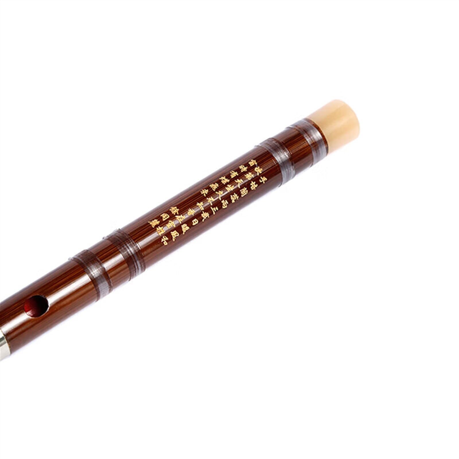strumento flauto di bambù Flauto Traverso Dizi F-key Flauto Di Bambù A Livello Di Prestazione Strumento Per Suonare Il Flauto A Due Sezioni A Doppia Uscita