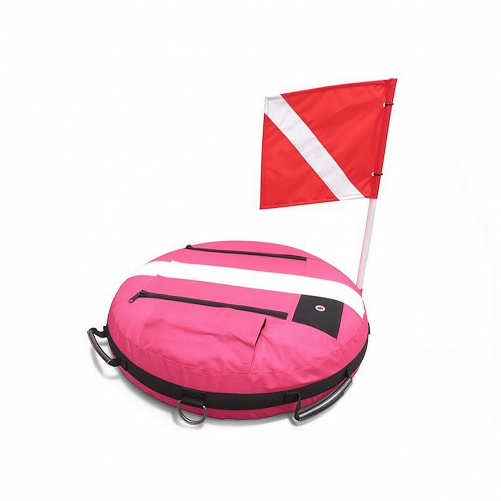 Bouée Gonflable Portable | Haute Visibilité, Bouée Plongée avec Drapeau, pour Apnée, Snorkeleurs