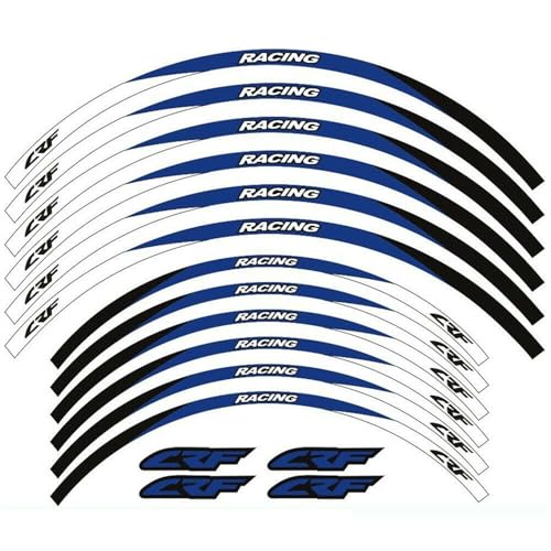 Autocollants réfléchissants jante moto pour Honda CRF 230 250 300 450