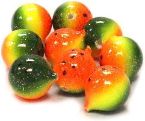 Wordens Lil' Corky Ball - Fishing Lure - Corky Ball - Firetiger - Round - Salmon, Steelhead