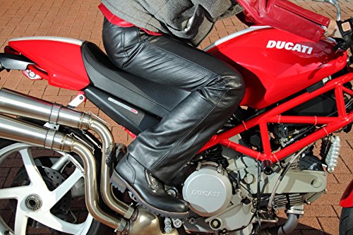 【美品】DEGNER デグナー　レザーパンツ　ブラック　ブーツカット　32 バイク レザーパンツ ブーツカット[DP-11A] ウェア,メンズ