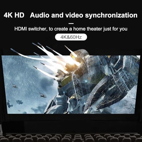 Divisor de interruptor HDMI 2.0 para disfrutar tus consolas de juego en el televisor del salón 6