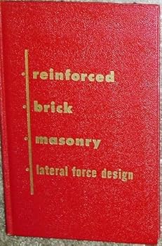 Hardcover Reinforced brick masonry and lateral force design, Book