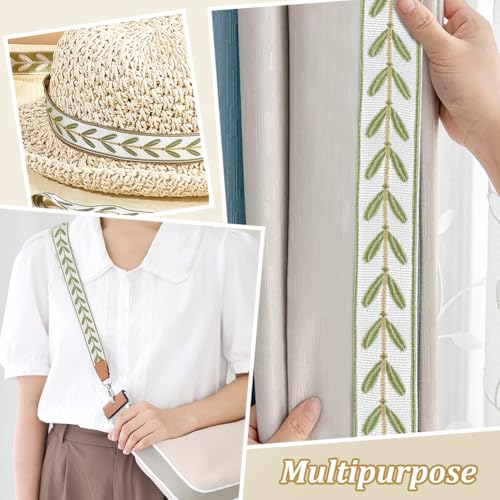 Ruban jacquard en polyester tissé résistant pour customiser des ceintures - 7