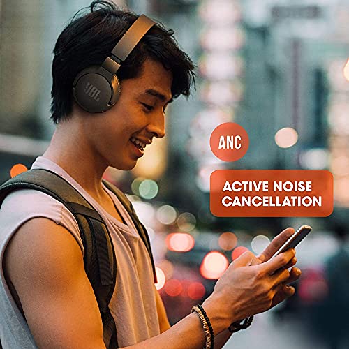 Image of JBL Tune 660NC Wireless Bluetooth On Ear Headphone with Mic (Black)