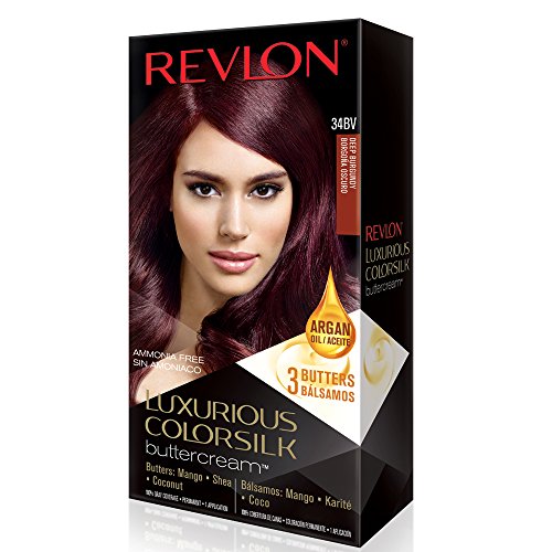 Revlon ColorSilk Luxurious Buttercream Hair Color - Deep Burgundy - oz