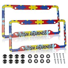 Autism Awareness License Plate Frame
