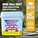 Happy Campers Holding Tank Treatment, 64 Doses - Powerful RV Black Tank Treatment for Odor Control, Septic Safe, Works in RV Gray Tanks, Prevents Buildup, Slow Draining & Clogs