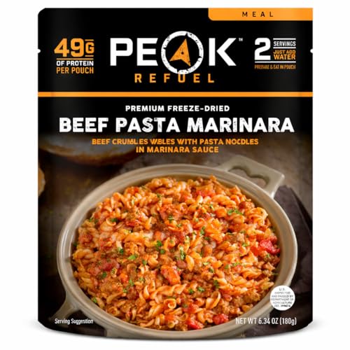 Peak Refuel Beef Pasta Marinara