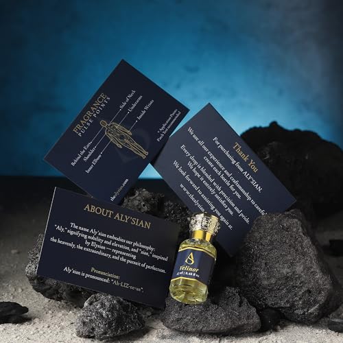 Image of ALY'SIAN Luxury Attar for Men & Women 12 ML Velinor Premium Non Alcoholic Roll On Perfume Oil Arabic & French Blend Assorted Long Lasting Fragrance Collection Unisex Perfumes Gift Hamper (VELINOR 12 (ML))