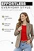 Re Tech UK - Ladies Long Sleeve Tops for Women - Basic Round Neck - Soft Stretch Fitted Top for Women - Plus Size - Black White & More Colours - Great Womens Long Sleeve T Shirts, Red, XXL #2