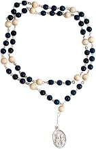 Venerare Chaplet of The Saint Joseph | Comes with Prayer Card | Beautiful White Beads | Great Catholic Gift for First Holy Communion and Confirmation | Made in Italy