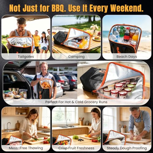 Bolsa aislante para reposar carne BBQ de 21 pulgadas miniatura 6
