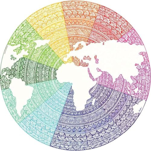 Ravensburger Puzzle rond 500 pièces Mandala - vue 4