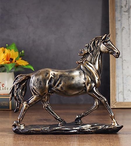 Cheval décoratif en bois sculpté – grande pièce originale - Décoration