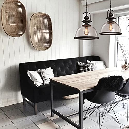 Suspension rétro pour îlot de cuisine résolvant le manque de luminosité avec style - 6