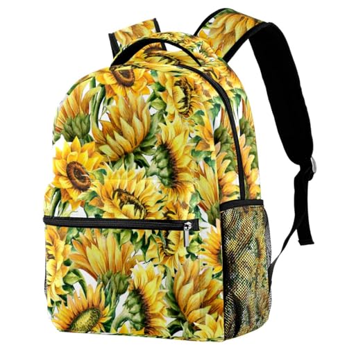 Sac de voyage décontracté tournesol pour les weekends des adolescentes