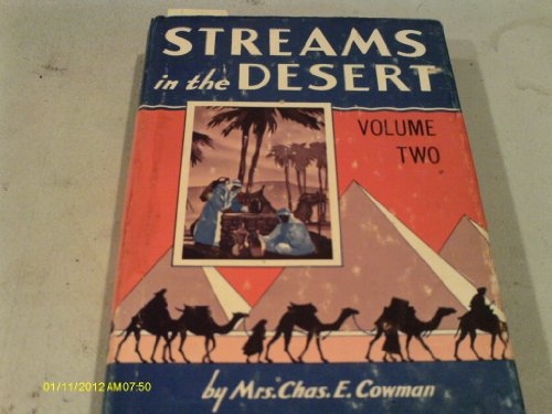 Streams in the Desert Volume 2 B000K5LWZC Book Cover