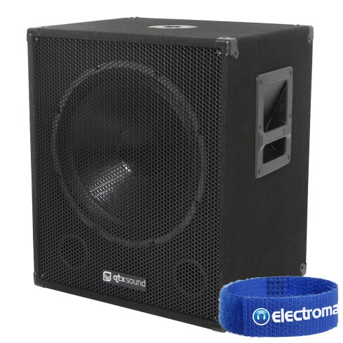 QTX Sound QT18SA 18 Inch 1000W Active Bass Bin Speaker