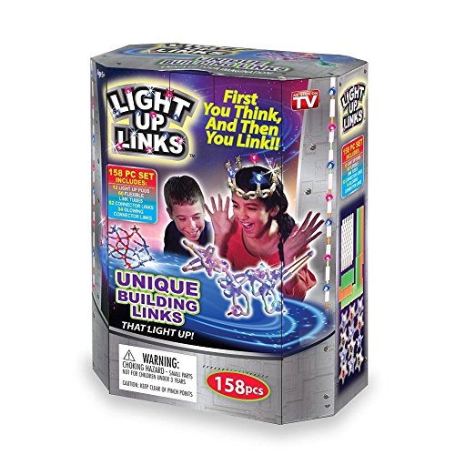 Hampton Direct Light Up Building Links Flash Glow - Kit de 158 Piezas para proyectos de Manualidades