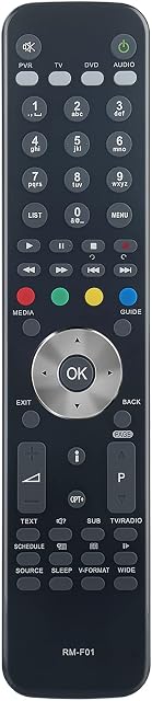 VINABTY New RM-F01 Replacement Remote Control for HUMAX PVR FOXSAT-HDR Foxsat HDR Freesat Recorder Remote Control
