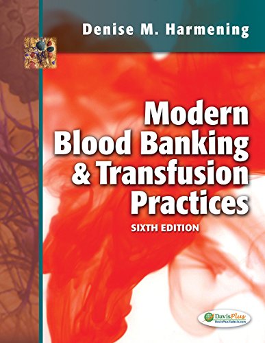 Modern Blood Banking & Transfusion Practices (M... 9350908425 Book Cover
