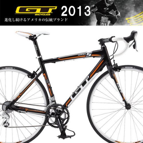 Amazon | 2013 GT GTR シリーズ 5 ブラック Sサイズ | GT | ロードバイク