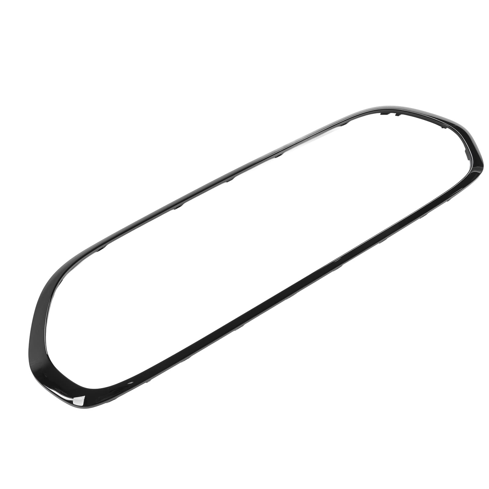 Embellecedor Envolvente de Rejilla, Negro Brillante, Embellecedores de Cubierta Envolvente de Rejilla para Parachoques Delantero de Coche, Repuesto de Embellecedor Envolvente para Mini F55 F56 F57 One