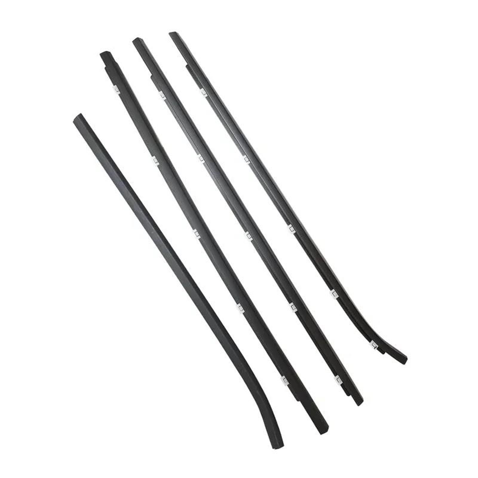 Burlete para ventanilla de Puerta de Coche Hyundai i30 2008-2011, Tira de Sellado a presión Impermeable, Cinta de Goma, cinturón Decorativo, Sellos para ventanillas.