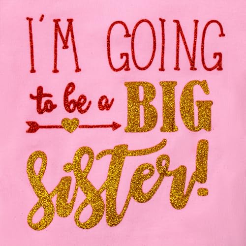 LYSMuch Toddler Baby Girl Big Sister Shirt I Want to Be a Big Sister T-Shirt Jumpsuit Top3