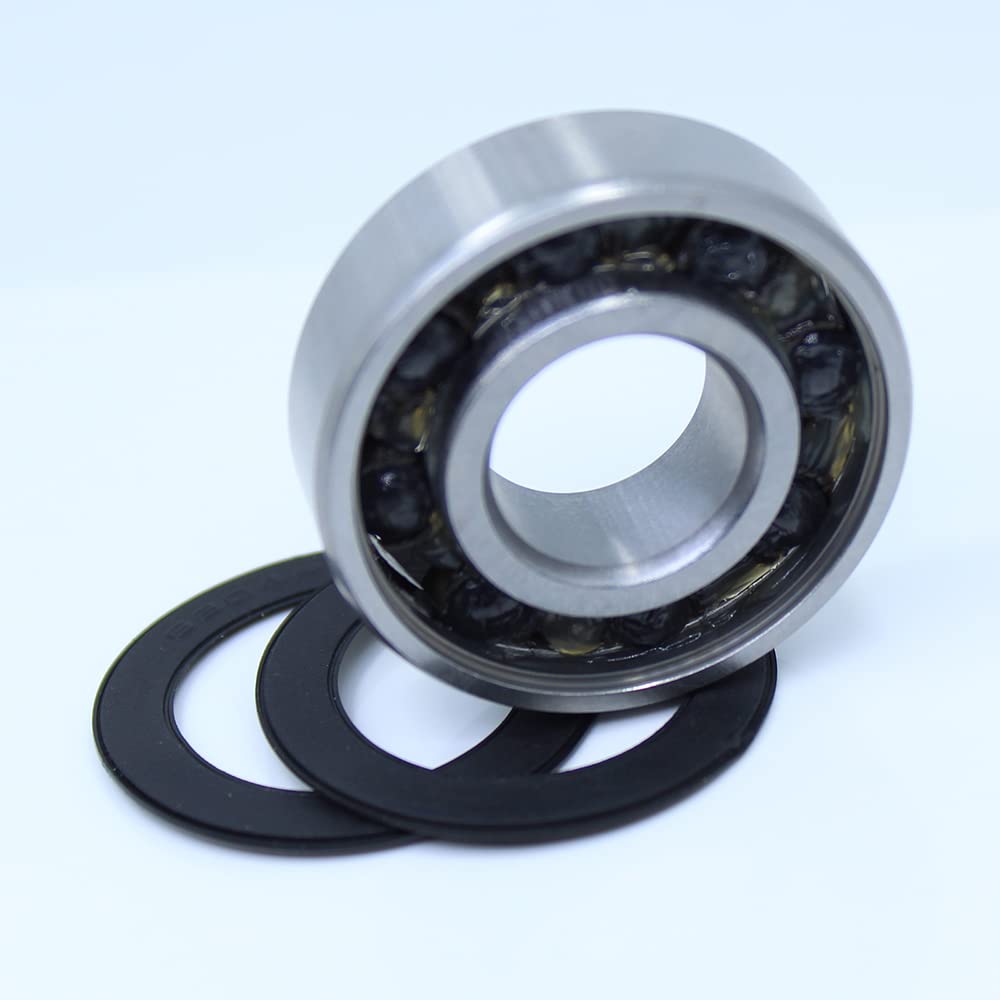 1 Pieza 62/28 rodamiento de cerámica híbrido 28x58x16mm Rueda Trasera Delantera de Bicicleta de Carrera 62 28 2RS LUU híbridos Si3N4 rodamientos de Bolas 62/28RS