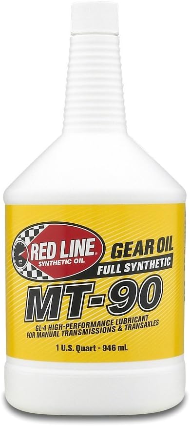 Red Line (50304) MT-90 75W-90 GL-4 Manual Transmission and Transaxle Lubricant - 1 Quart : Automotive