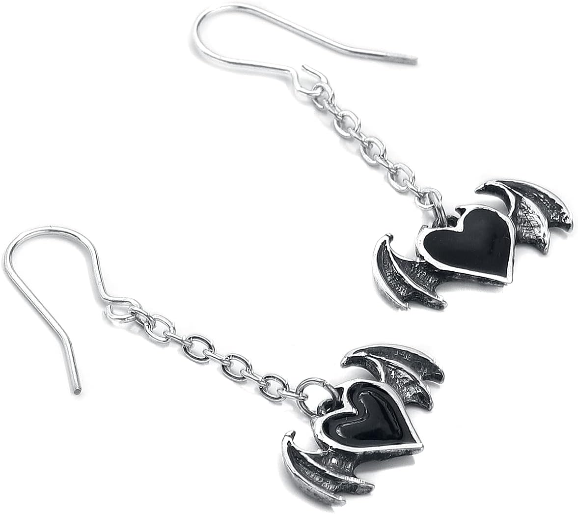 Alchemy Gothic Blacksoul Droppers Lightweight Fashion Women's/Girl's Ear Dangling Cuff