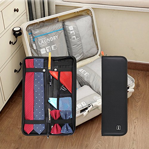 Travel Tie Case, Hoshin Cufflinks Necktie Storage Box Tie Holder Gift For Mens #TOP1