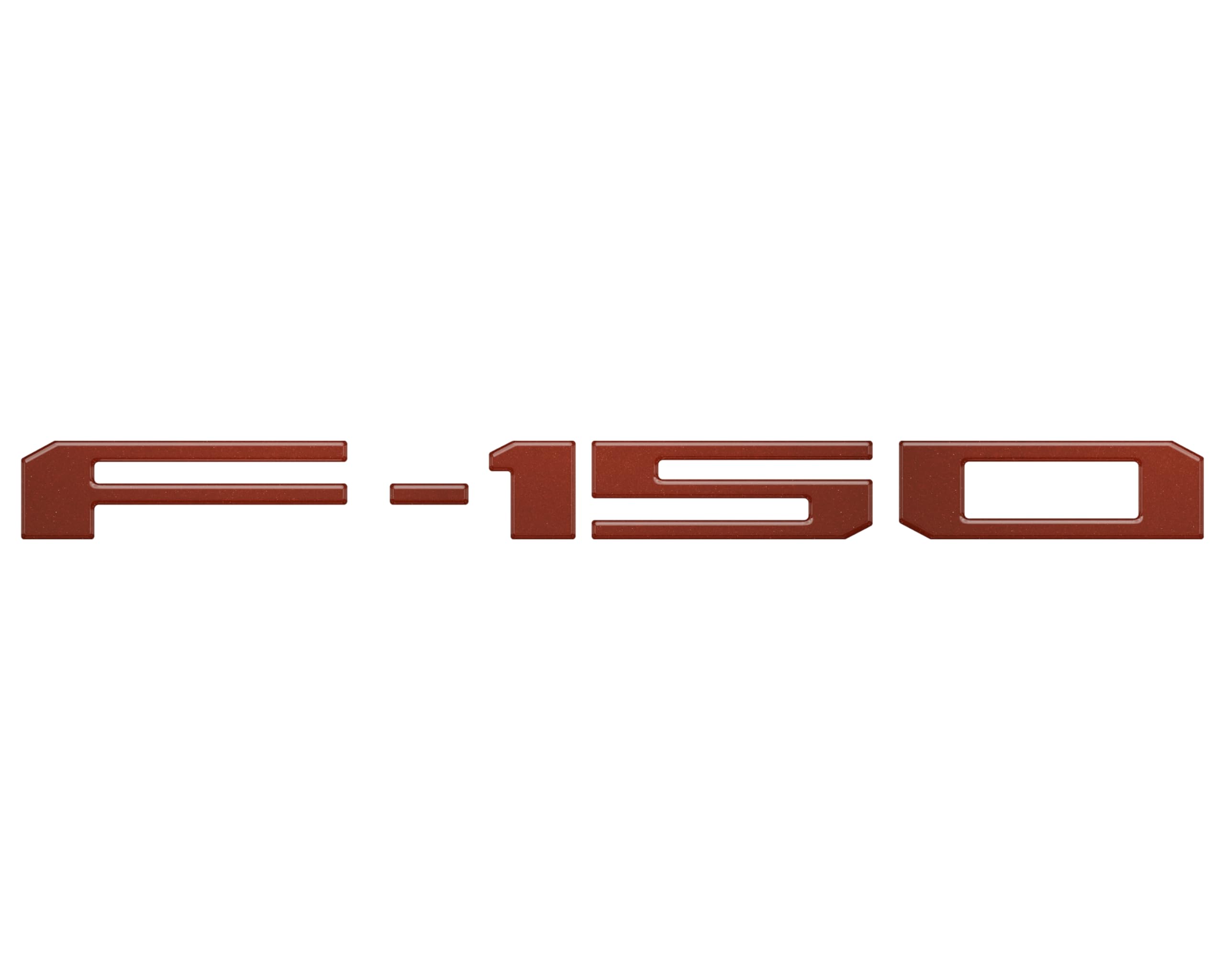F-150 Tailgate Emblem Letter Inserts - Compatible with 2021-2026 F-150