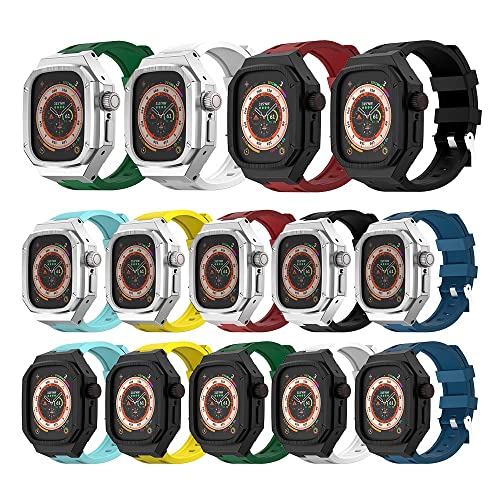 Kit modification Apple Watch Ultra 49 mm boîtier acier bracelet - 2